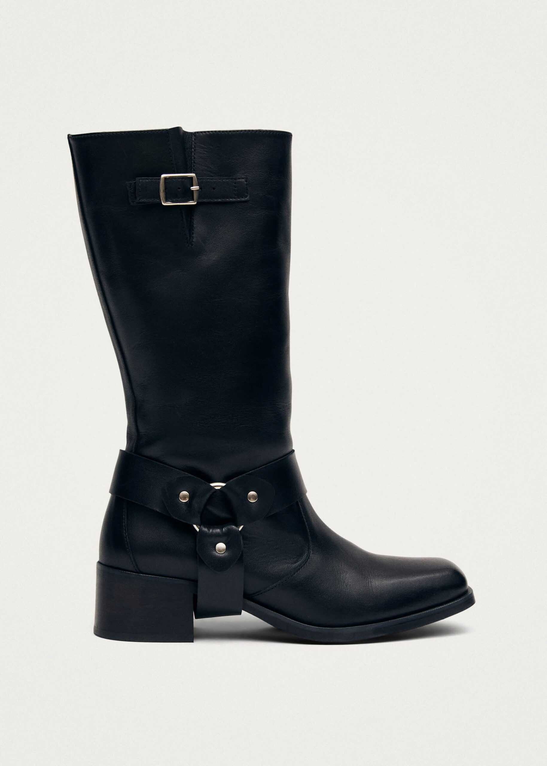 rocky-black-leather-boots-boots-alohas-466317